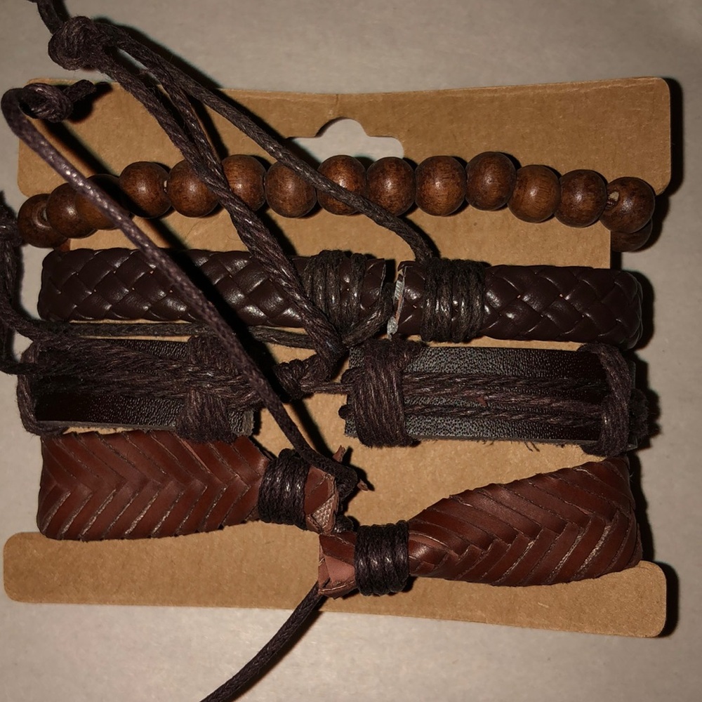 4 pc Hamsa bracelet set - Picture 3 of 3